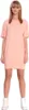 Abito da donna Basic Dress; Salmone S/M Anteprima dell’immagine prodotto 1
