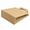 Papiertüten 18x9x22 cm Braun – Geschenktüten Set 250 Stück – Papiertragetaschen Podgląd zdjęcia produktu