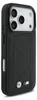 Étui MagSafe iPhone 17 Pro similicuir noir logo BMW métal Voir les images du produit 4