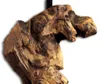 Lampe Tischlampe aus Holz Holzlampe Tischleuchte braun Produktbild-Vorschau 3