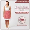 Dirndlschürze Rot Kariert Mini Dirndl Trachtenschürze Produktbild-Vorschau 4