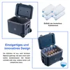 Brisby Kühlbox 45 l – Mit Rollen – 4 Kühlelemente – Blau Produktbild-Vorschau 17