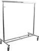 Kleiderständer Breite = 102 cm, verchromt bis 80kg Produktbild-Vorschau 1