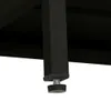 TV-Schrank Schwarz 90x30x44 cm Stahl und Glas Produktbild-Vorschau 9