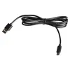 A black USB-C to USB-A cable is shown against a white background. Podgląd zdjęcia produktu