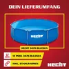 HECHT 3476 Metall Frame Pool Gartenpool | ⌀ 300 cm | 76 cm Produktbild-Vorschau 12