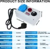 230V 2000W Régulateur de tension électronique, interrupteur Voir les images du produit 14