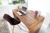 riess-ambiente Massivholz Bürotisch CUBUS 120cm braun Produktbild-Vorschau 5