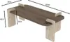 CALICOSY - Tisch mit abgerundeter Tischplatte L120 cm - Produktbild-Vorschau 4