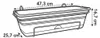 elho green basics Balkonkasten allin1 50cm - lebhaft Produktbild-Vorschau 6