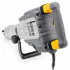 A close-up, angled view of a grey and yellow power tool against a white background. Náhled obrázku produktu