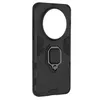Dauerhafte Ring Armor Hülle für Huawei Mate 60 - Schwarz Produktbild-Vorschau 5
