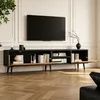 TV-Schrank Lowboard Lounge-Set Fernsehtisch 180x33,5x45cm Produktbild-Vorschau 4
