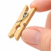 100x Miniklammern 25 mm groß - Mini Holzklammer Basteln Produktbild-Vorschau 4