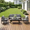 MeXo Gartenmöbelset, Loungeset Aluminium für 4-5 Personen Produktbild-Vorschau 1