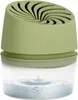 A dehumidifier with a clear collection tank filled with water. Voir les images du produit