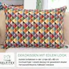 Selfitex Cuscino decorativo colorato con imbottitura Anteprima dell’immagine prodotto 2