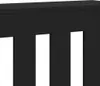 vidaXL Habillage de radiateur noir 78x20x82 cm Bois Voir les images du produit 8