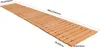 SucceBuy Sentiero da giardino dritto estensibile in legno, Anteprima dell’immagine prodotto 8