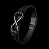 UNIQAL | Unendlichkeit Lederarmband "INFINITY" Herren Produktbild-Vorschau 5