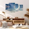 Bild auf Leinwand - Leinwandbild - himmel stern - 120x70cm Produktbild-Vorschau 7
