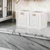 KRINES HOME Stabiles Set / 2 Regalkorb mit Holzrahmen Produktbild-Vorschau 2