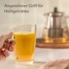 6er Latte Macchiato Gläser Set mit Henkel und Löffel - Produktbild-Vorschau 5