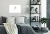 MuchoWow® Poster Frau - Schwarz - Weiß - Strichzeichnung Produktbild-Vorschau 4