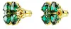 SWAROVSKI Damen Ohrstecker Glücksklee Grün IDYLLIA 5666236 Produktbild-Vorschau 3