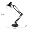 Stolná lampa MasterLED E27, čierna, so stolnou objímkou a Náhľad obrázku produktu 9