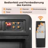 CHEMINÉE LEADZM avec flammes LED, cheminée électrique avec Voir les images du produit 3