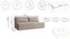 Kaiser Möbel Schlafsofa ,Sofa mit schlaffunktion und Produktbild-Vorschau 3