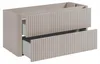 Rodan Waschbeckenunterschrank 100cm - Hängend - Geriffelt Produktbild-Vorschau 8