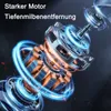 A close-up, stylized illustration of a motor's internal components, with glowing blue and orange energy rings around it. Produktbild-Vorschau