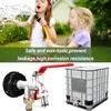 Two young girls playing with a hose, with product images and text below. Produktbild-Vorschau
