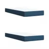 Boxspringbett mit Matratze Blau 200x200 cm Stoff Produktbild-Vorschau 7