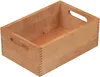 A wooden storage box with handles. Náhled obrázku produktu