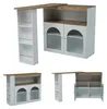 okwish Table de bar extensible 138-193×39×105 cm, moderne Voir les images du produit 10
