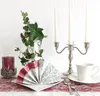 Airlaid Serviette Barock Silber in Bordeaux, 40 x 40 cm, 50 Produktbild-Vorschau 4