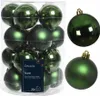 Weihnachtskugeln Glas 6cm x 20 Stück - Piniengrün Produktbild-Vorschau 3