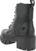 A black Dockers women's platform boot is shown from the side. Produktbild-Vorschau