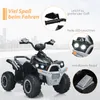 COSTWAY 12V Elektro Kinderquad mit Musik, Hupe & LED Produktbild-Vorschau 5