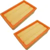 Two air filters displayed against a white background. Produktbild-Vorschau