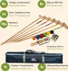 GICO Krocket Set Adult 6 Spieler ( Erwachsenen Länge 100cm Produktbild-Vorschau 2