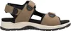 Rieker Herren Echtleder Trekkingsandalen hellbraun, Produktbild-Vorschau 4