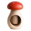 Creative Home Nussknacker Holz | Fliegenpilz-Form | 10 x 6 Produktbild-Vorschau 7