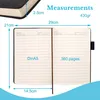Intirilife Carnet de notes Ligné A5 avec phrase de Voir les images du produit 4