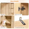 Mobile da bagno FCH, mobile da bagno con anta rigata, 3 Anteprima dell’immagine prodotto 4
