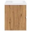 vidaXL Waschbeckenunterschrank mit Einbaubecken Produktbild-Vorschau 7