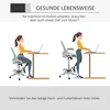 Vinsetto Bürostuhl Ergonomischer Schreibtischstuhl mit Produktbild-Vorschau 5